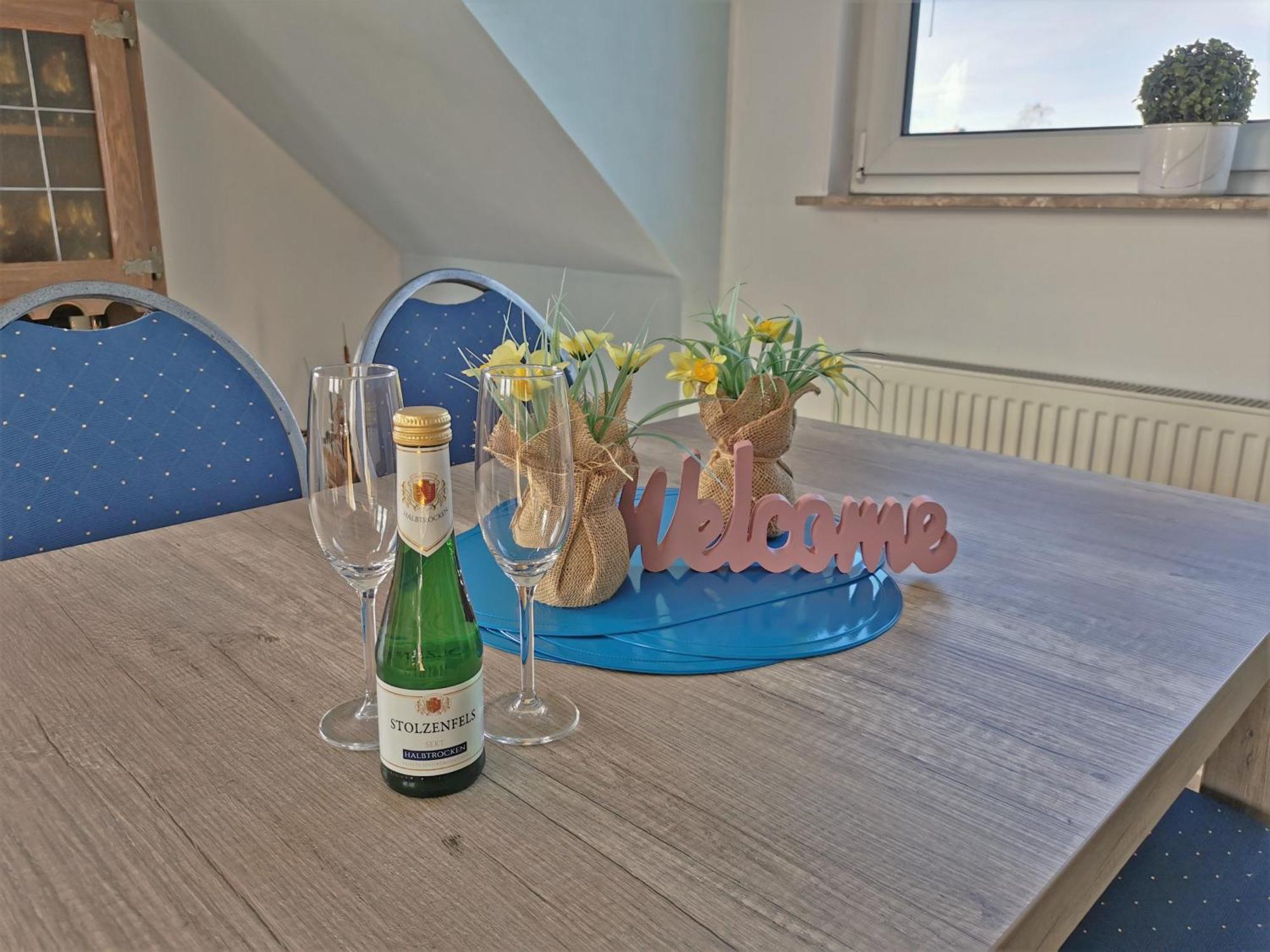 Thiessen - Ferienwohnung Mit Sonnigem Balkon Silberstedt Dış mekan fotoğraf